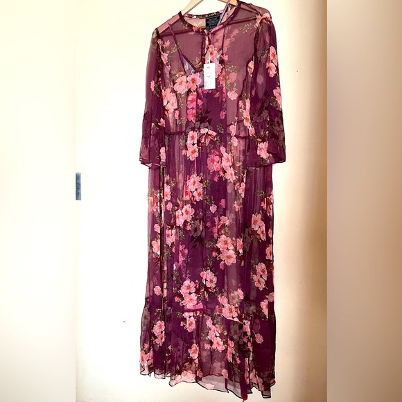 JOHNNY WAS Winona Silk Maxi Dress - Picture 8 of 15